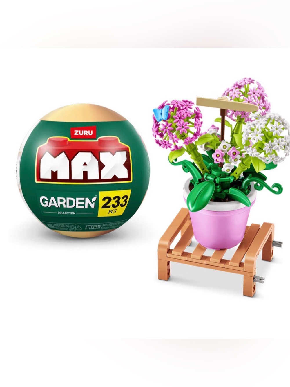 ZURU MAX Garden Collection Building Set - Hydrangea
